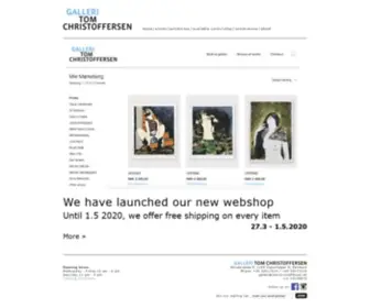 Tomchristoffersen.dk(Galleri Tom Christoffersen) Screenshot