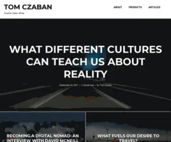 Tomczaban.com(TOM CZABAN) Screenshot