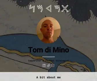 Tomdimino.com(Tom) Screenshot