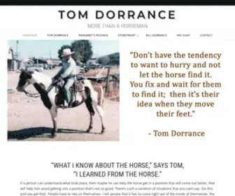 Tomdorrance.com(Tom Dorrance) Screenshot