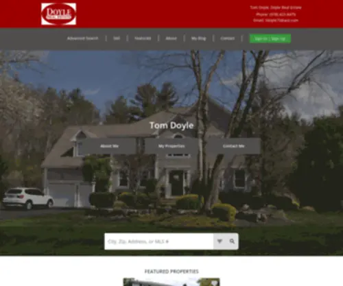 Tomdoylejr.com(Tom Doyle) Screenshot