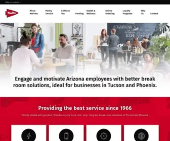 Tomdra.com(Vending Machines & Office Coffee Service in Arizona including Tucson & Phoenix) Screenshot