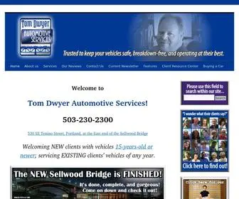 Tomdwyer.com(Now ServicingVehicles) Screenshot