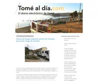 Tomealdia.com(Tomé) Screenshot