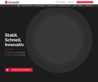 Tomedo.de(Moderne Arztsoftware für Ihre Praxis) Screenshot