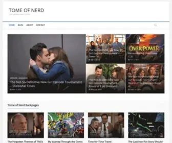 Tomeofnerd.com(TOME OF NERD) Screenshot