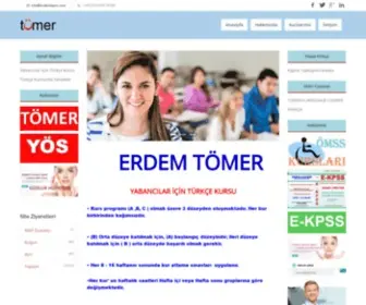 Tomerankara.com(TÖMER Ankara) Screenshot