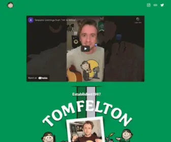 Tomfeltonshop.com(TOM FELTON STORE) Screenshot