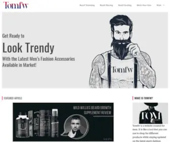 Tomfw.com(Toronto Men's Fashion Week) Screenshot