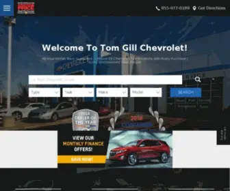 TomGill.com Screenshot