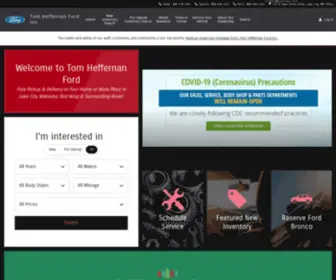 Tomheffernanford.com(Lake City's Tom Heffernan Ford Inc) Screenshot