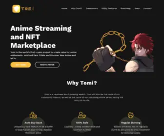 Tomianime.com(Tomi) Screenshot