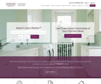 Tomieraines.com(Berkshire Hathaway HomeServices) Screenshot