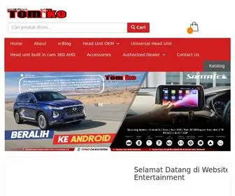 Tomikogp.co.id(Smart Car Audio Video Entertainment) Screenshot