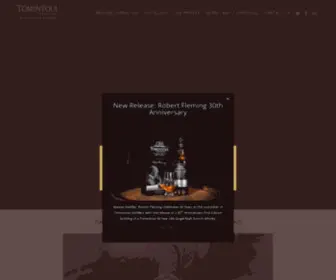 Tomintoulwhisky.com(Cigar Malt Landing Page) Screenshot