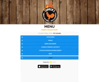 Tomkens.com(TomKen's Bar & Grill) Screenshot