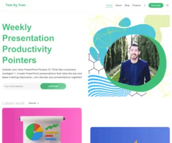 Tomkytran.com(Tom Ky Tran) Screenshot