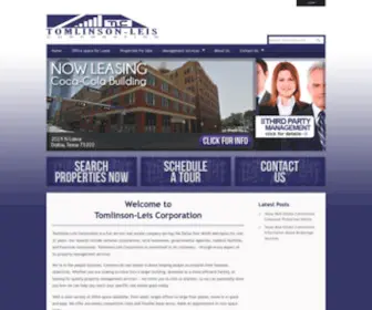 Tomleis.com(The TLC of Dallas Real Estate) Screenshot