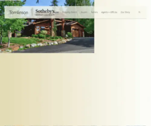 Tomlinsonsandpointsothebysrealty.com(Tomlinson) Screenshot