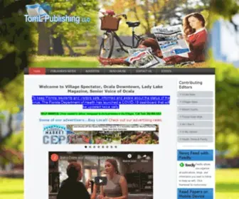 Tomlpublishing.com(Village spectator) Screenshot