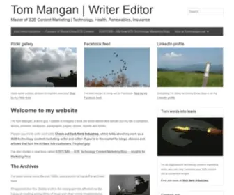 Tommangan.net(Tom Mangan) Screenshot