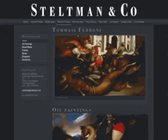 Tommasiferroni.com(Steltman Galleries) Screenshot