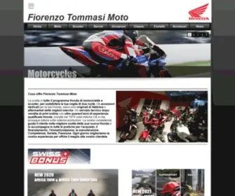 Tommasimoto.ch(Honda Moto) Screenshot