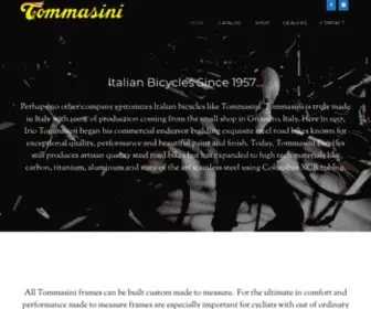 Tommasinibicycle.com(Style and Passion) Screenshot