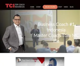 Tommcifle.com(Business Coach) Screenshot