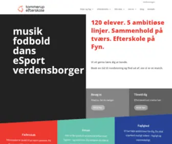 Tommerup-Efterskole.dk(Tommerup Efterskole) Screenshot