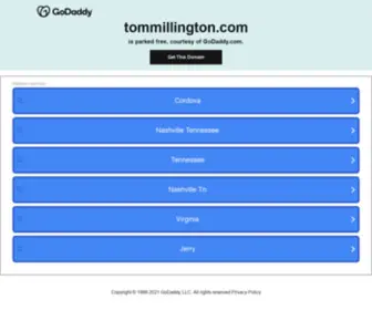 Tommillington.com(Jesus Holy Nation) Screenshot