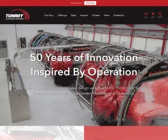 Tommycarwash.com(Tommy Car Wash Systems) Screenshot
