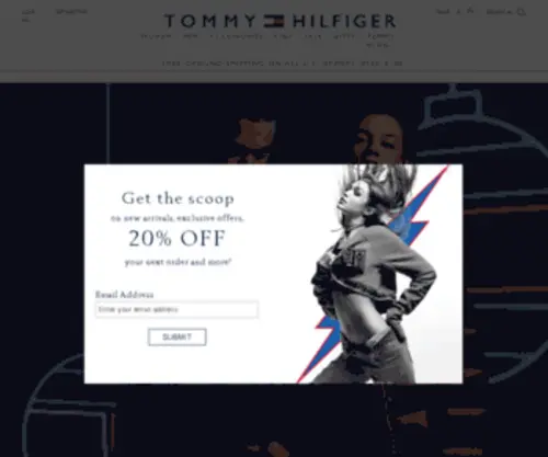 Tommyhilfiger.com(Tommy Hilfiger) Screenshot