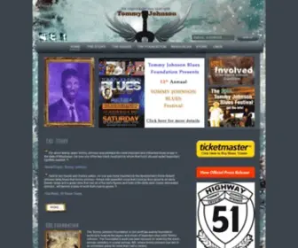 Tommyjohnsonblues.com(Tommy Johnson) Screenshot