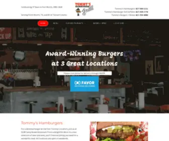 Tommyshamburgergrill.net(Tommy's Hamburgers) Screenshot