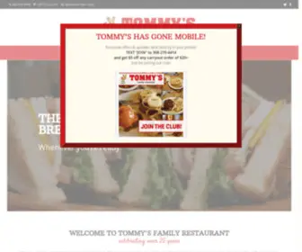 Tommysrestaurantgi.com(Tommy's Family Restaurant) Screenshot