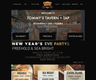 Tommystavernandtap.com(Tommy's Tavern + Tap) Screenshot