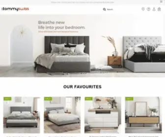 Tommyswiss.com.au(Buy Furniture & Homewares Online) Screenshot