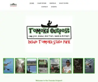 Tomokaoutpost.com(TOMOKA OUTPOSTCamp Store) Screenshot