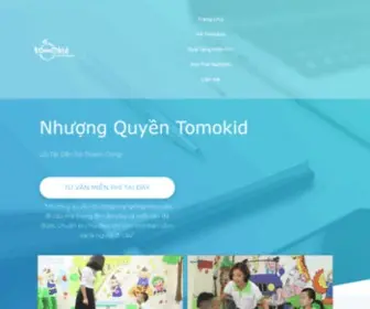 Tomokid.com(Chơi Để Thông Minh) Screenshot