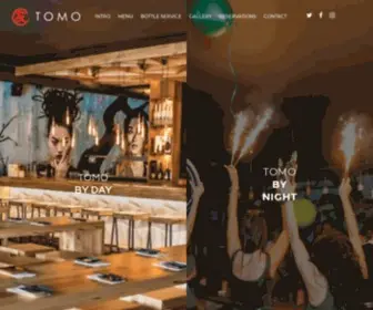 Tomorestaurant.ca(TOMO Restaurant) Screenshot