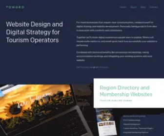 Tomoro.com.au(WordPress Website Development by Simeon Griggs) Screenshot