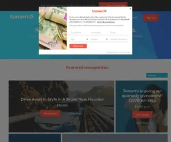 Tomorro.com(Competitions) Screenshot
