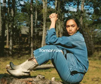 Tomorrow-Denim.com(Buy sustainable denim for women in charge) Screenshot