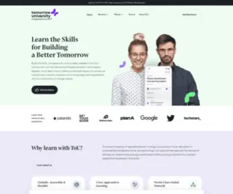 Tomorrow.university(21st-Century Learning Online) Screenshot