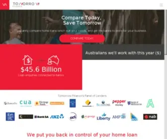 Tomorrowfinance.com.au(Best Home Loans) Screenshot