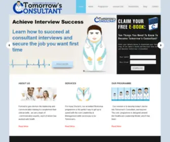 Tomorrowsconsultant.com(Tomorrow's Consultant) Screenshot