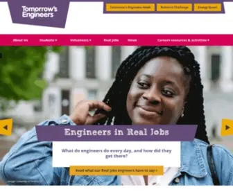 Tomorrowsengineers.org.uk(Inspiring Tomorrow’s Engineers) Screenshot