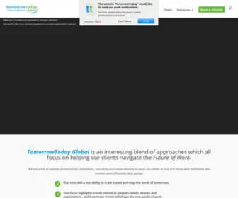 Tomorrowtoday.co.za(TomorrowToday Global) Screenshot