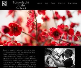 Tomosushiaustin.com(Japanese Food) Screenshot